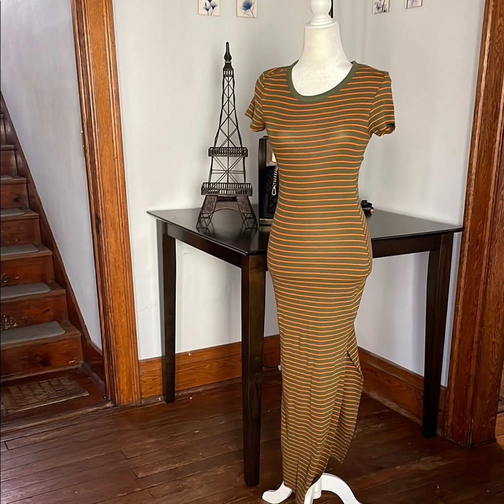 Urban Outfitters Striped Maxi Dress - Picture 2 of 6